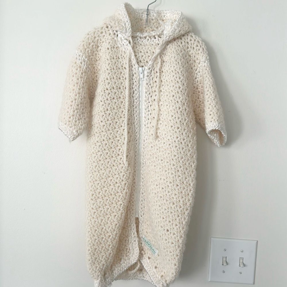 La Bertique den Recher FOUNDATION PRiNCESSE GRACE Baby Knit Bunting Suit